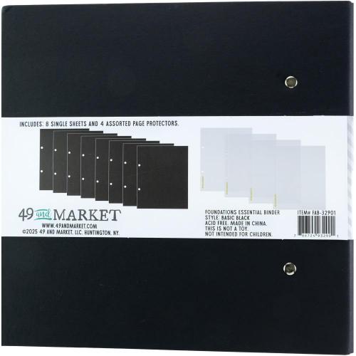 49 And Market Foundations Binder Black - Postage as per Actual