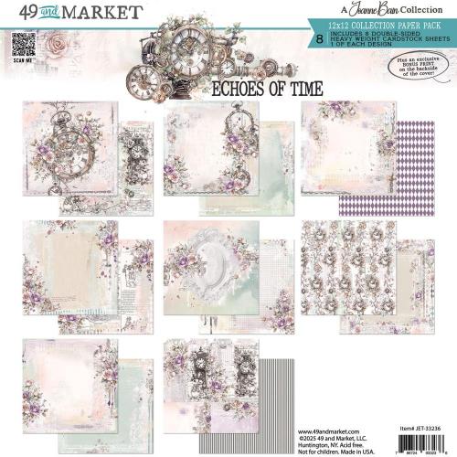 49 And Market Collection Pack 12"X12" Echoes Of Time - Postage as per Actual