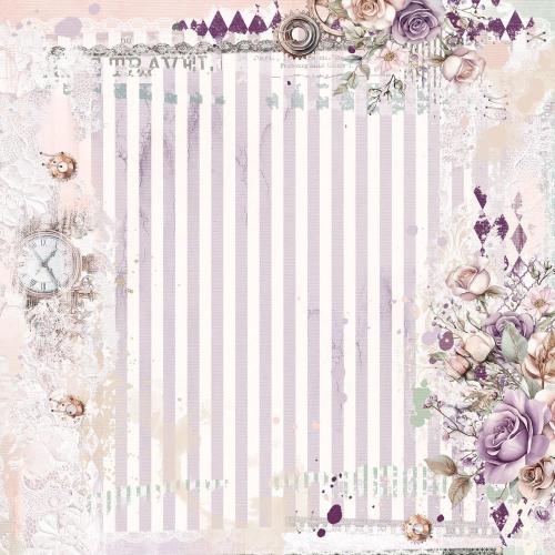 49 And Market Collection Pack 12"X12" Echoes Of Time - Postage as per Actual