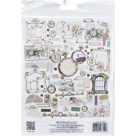 49 And Marketing Die-Cuts Elements, Echoes Of Time