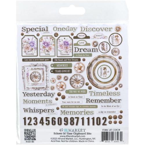 49 And Market Chipboard Set Bits, Echoes Of Time