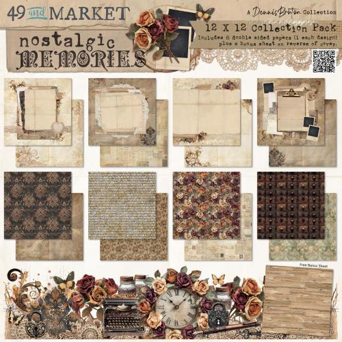 49 And Market Collection Pack 12"X12" Nostalgic Memories - Postage as per Actual