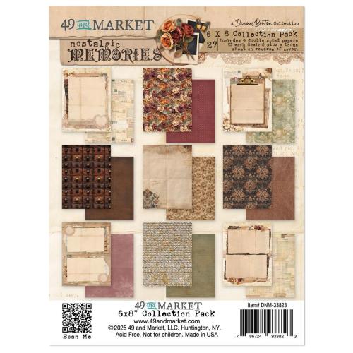 49 And Market Collection Pack 6"X8" Nostalgic Memories