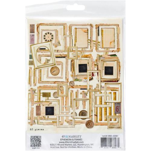 49 And Market Nostalgic Memories Ephemera and Frames Set