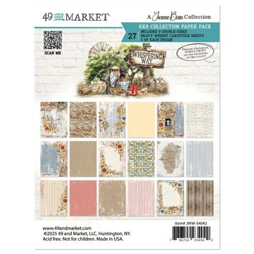 49 And Market Collection Pack 6"X8" Whispering Way