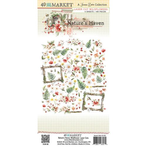 49 And Market Laser Cut Outs-Wildflowers, The Looking Glass - Postage as per Actual