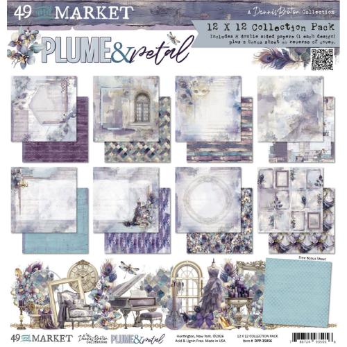 49 And Market Collection Pack 12"X12"-Plume & Petal - Postage as per Actual