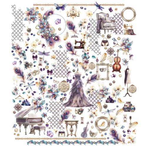 49 And Market Laser Cut Outs-Plume & Petal - Postage as per Actual
