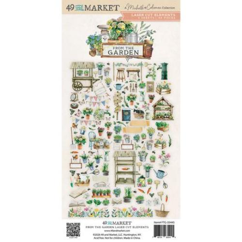 49 and Market Laser Cut Outs-Elements, From the Garden - Postage as per Actual