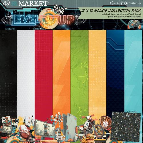 49 & Market Level Up - 12x12 Solids Collection Pack - Postage as per Actual