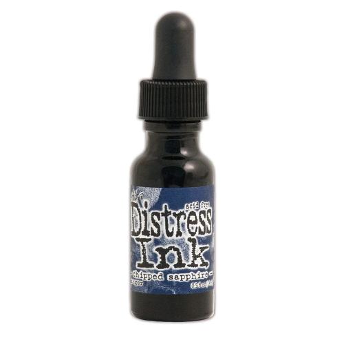 Tim Holtz Distress Pad Reinker Chipped Sapphire