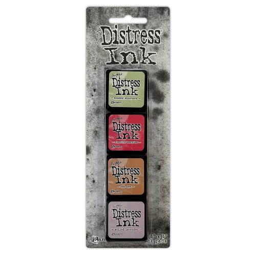 Tim Holtz Distress Mini Ink Pads 4/Pkg Kit 11