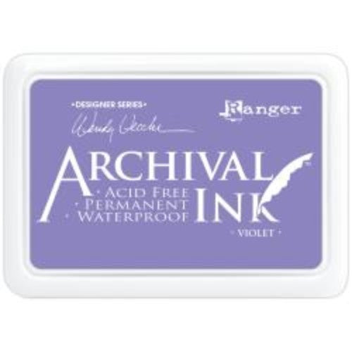 Wendy Vecchi Archival Ink Pad Violet - Krafters Cart