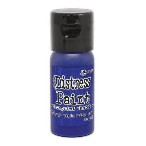 Tim Holtz Distress Paint Flip Top 1oz-Blueprint Sketch