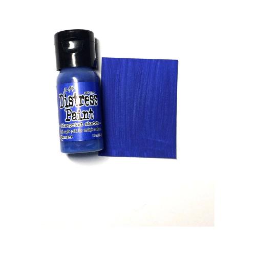 Tim Holtz Distress Paint Flip Top 1oz-Blueprint Sketch
