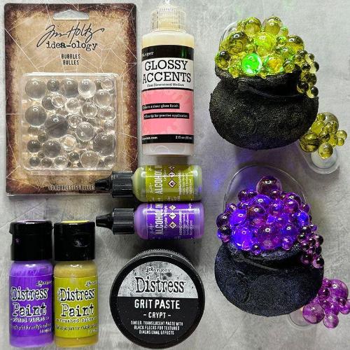 Tim Holtz Distress Paint Flip Top 1oz-Wilted Violet