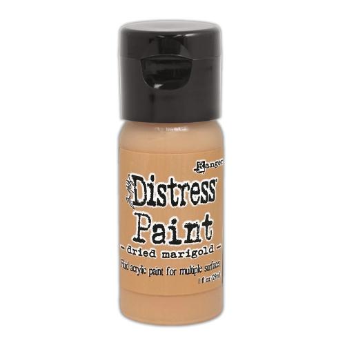 Tim Holtz Distress Paint Flip Top 1oz-Dried Marigold