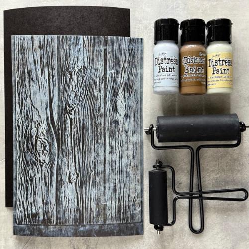 Tim Holtz Distress Paint Flip Top 1oz-Gathred Twigs