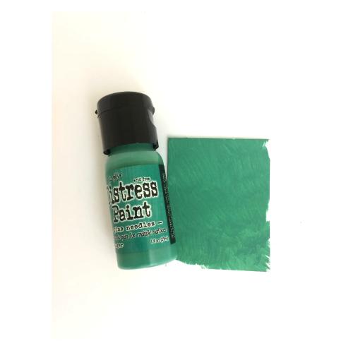 Tim Holtz Distress Paint Flip Top 1oz-Pine Needles