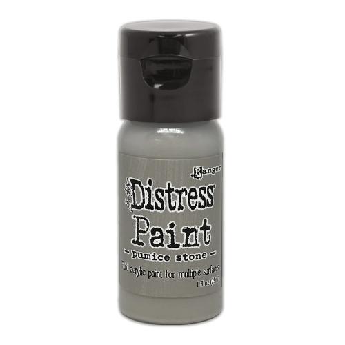 Tim Holtz Distress Paint Flip Top 1oz-Pumice Stone