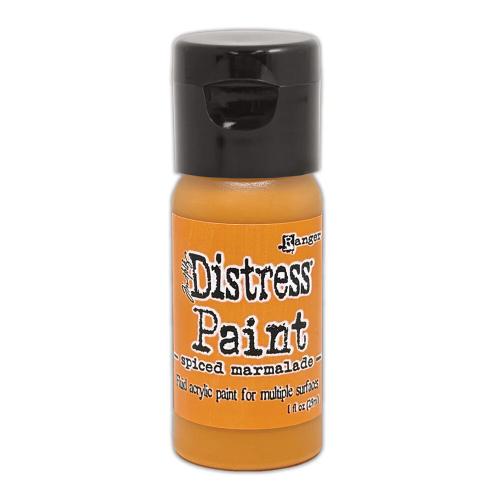 Tim Holtz Distress Paint Flip Top 1oz-Spiced Marmalade