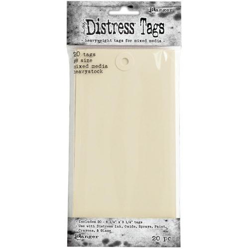 Tim Holtz Distress Heavystock Tags #8-20/Pkg