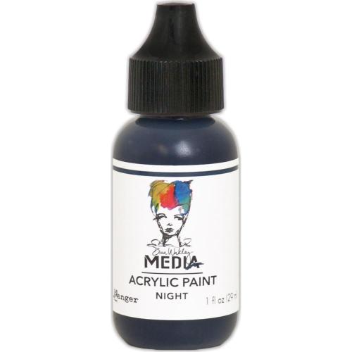 Dina Wakley Media Acrylic Paint 1oz Night