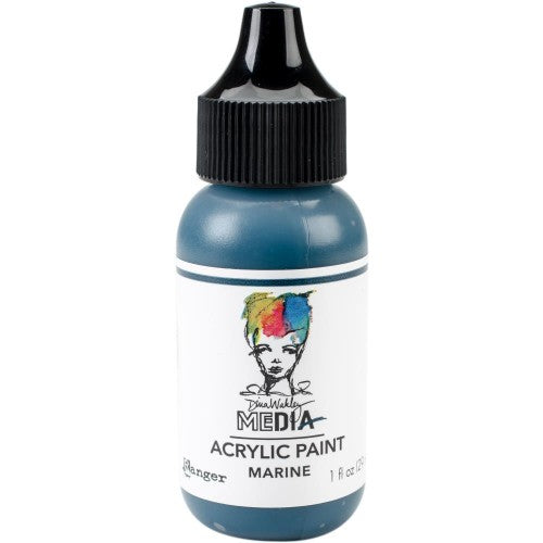 Dina Wakley Media Acrylic Paint 1oz Marine