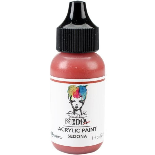 Dina Wakley Media Acrylic Paint 1oz Sedona