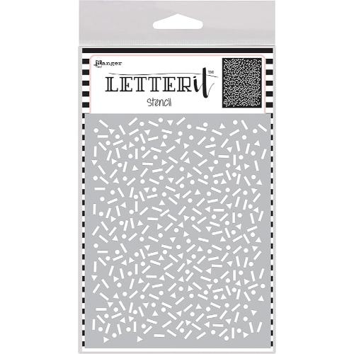 Ranger Ink - Letter It Stencil - Party Time