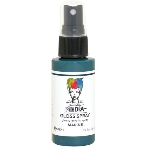 Dina Wakley Media Gloss Sprays 2oz Marine