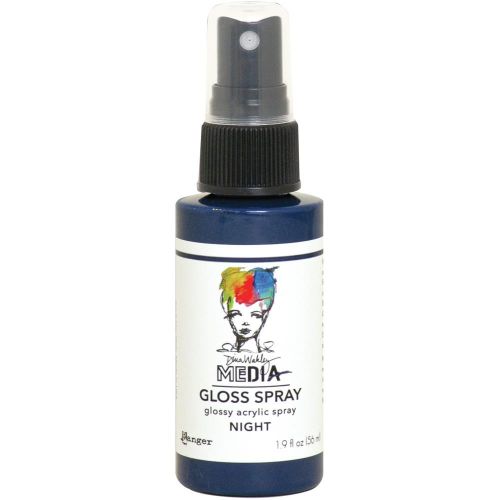 Dina Wakley Media Gloss Sprays 2oz Night