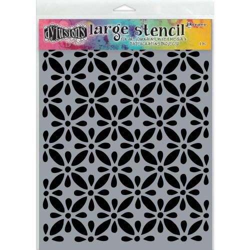 Dylusions Stencils 9"X12" Quilts - Postage as per Actual