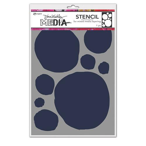 Dina Wakley Media Stencils - Circles for Painting