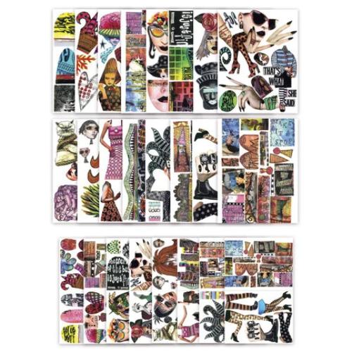 Dylusions Collage Sheets Set 2 (24pcs) (DYA70351)