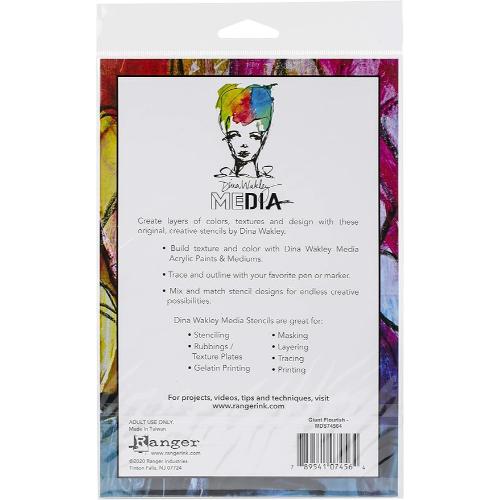 Dina Wakley Giant Flourish - MDS74564