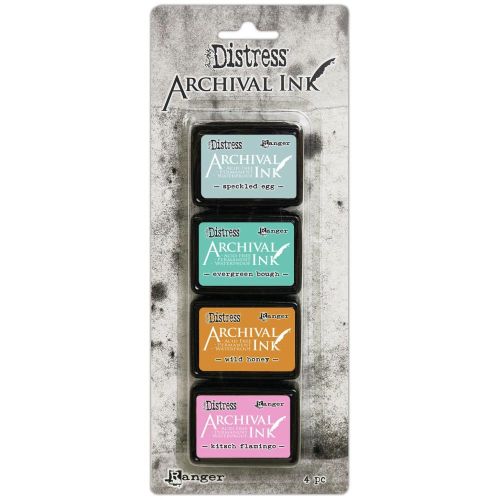 Tim Holtz Distress Archival Mini Ink Kit Kit 4