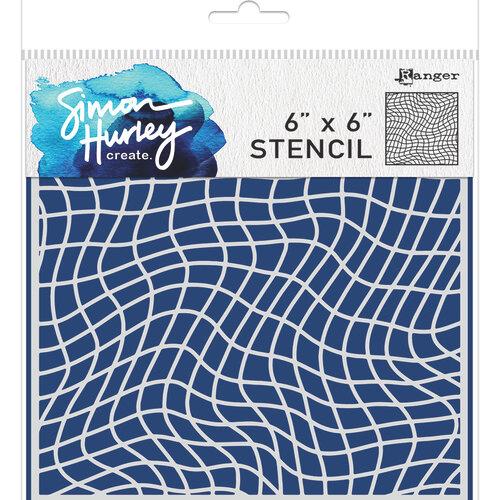 Ranger Ink - Simon Hurley - 6 X 6 Stencils - Nothing But Net