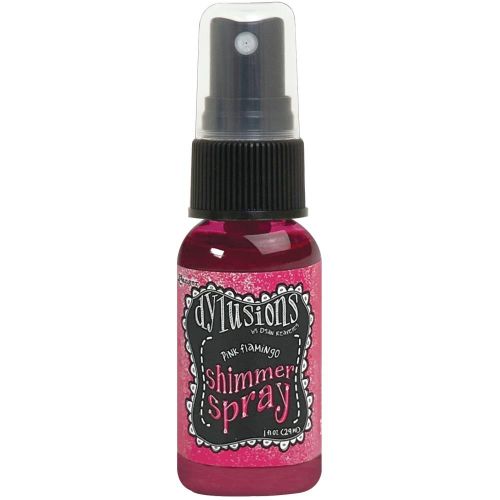 Dylusions Shimmer Sprays 1oz Pink Flamingo