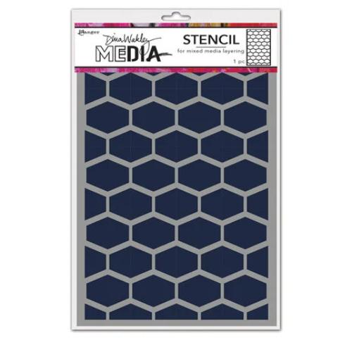 Dina Wakley MEdia Stencils Lattice (MDS77688)