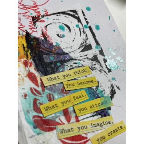 Dina Wakley MEdia Collage Tissue Painted Marks (2x10pcs) (MDA77879) - Postage as per Actual