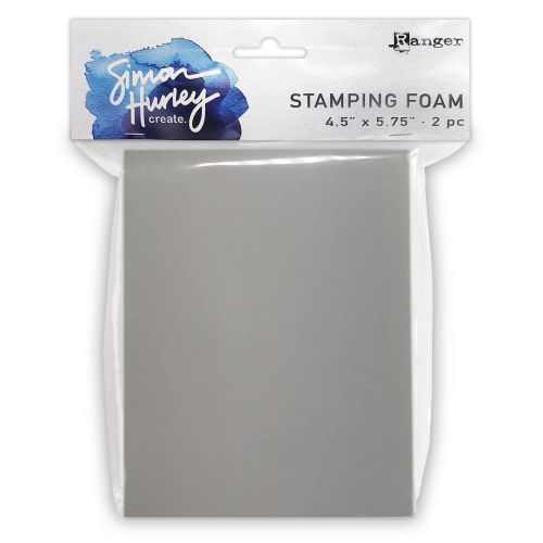 Simon Hurley create. Stamping Foam 4.5"X5.75" 2/Pkg-