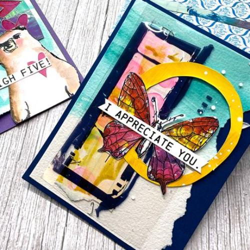 Dina Wakley MEdia Rub-ons-Flutters