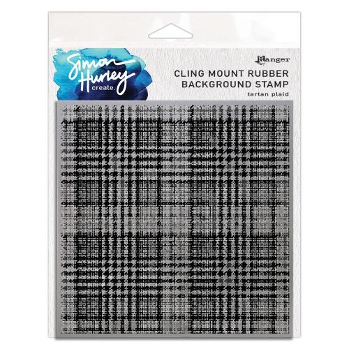 Simon Hurley create. Mount Stamp 6"X6" Tartan Plaid