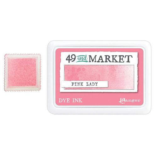 49 And Market Dye Ink Pads-Pink Lady
