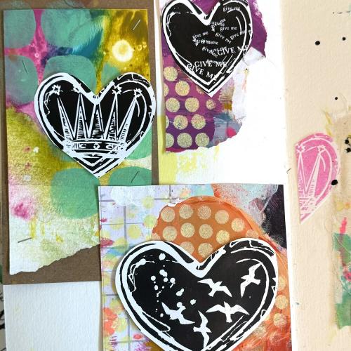 Dina Wakley MEdia Stencils Circle of Circles (MDS93992)