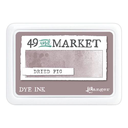 Ranger 49 and Market Dye Ink Pad-Dried Fig