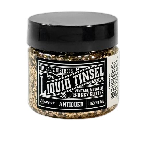 Tim Holtz Distress Liquid Tinsels Chunky Antiqued 1 fl oz (TDA95828)