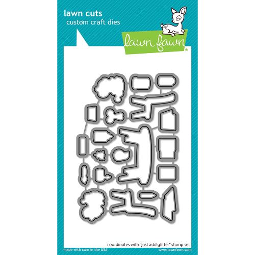 Lawn Fawn - Lawn Cuts - Just Add Glitter Dies
