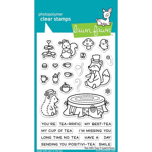 Lawn Fawn - Stamps - Tea-rrific Day